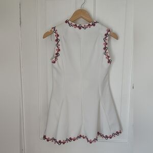 Vintage Handmade Two-piece Women's Tennis Outfit Dress With Undie Booties